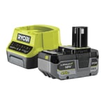 Ryobi RC18120-140 Battery Kit Charger 18V ONE+ 1x4.0 Ah