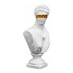 Mobilibrico - Statue Buste Masque Dore H31.5cm