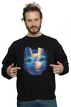 Iron Man Distressed Head Cotton Sweatshirt