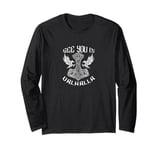 See You in Valhalla Thor Hammer Viking Long Sleeve T-Shirt