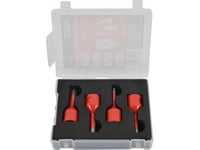 Aw-Tools Awtools Set Grese Roots Set Med 5 St (2X6mm, 8, 10,Mm) I Torr Arbetsväska Med Vax