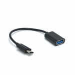 Type-C USB OTG Adapter Cable Type C 3.0 To USB 3.0 Female Male Cable 10cm