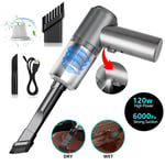 Rechargeable Wireless Vacuum Cleaner Car Handheld Vaccum Mini Power Suction USB