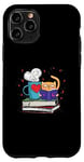 iPhone 11 Pro Kittens Cats Tea and Books Reading For Reader Case