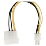 NEDIS Internal Power Cable - P4 Male - Molex Male - 0.15 m - Various - Neuf