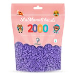 La Manuli Perles à Repasser 2000pcs 5mm - Kit Loisirs Créatifs - Sac Refermable - Compatibilité Toutes Marques - Idéal pour Enfants et Adultes