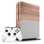 Xbox One S Wood Planks Console Skin/Cover/Wrap for Microsoft Xbox One S