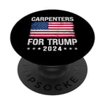 Charpentiers pour Trump 2024 PopSockets PopGrip Interchangeable