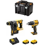 Kit DCK226 (DCH273 DCD100Y 2 x 5,0 Ah DCB115 tstak vi) - Dewalt