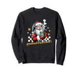 Merry Christmas In Thai Suk San Wan Christmas Sweatshirt