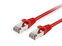 Utrusta 606513, 25 M, Cat6a, S/Ftp (S-Stp), Rj-45, Rj-45, Röd