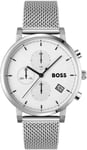 Hugo Boss Integrity Mens Silver Watch 1513933 material_Stainless_Steel - One Size