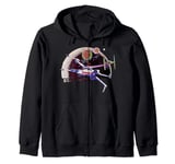 Star Wars X-Wing Chased By Tie Fighter Retro Planet Sweat à Capuche