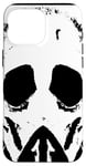 Coque pour iPhone 16 Pro Max Grindcore Masque à gaz Homme Horreur Death Metal Thrash Metal