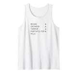 Barista Coffee Espresso Cappuccino Coffee Machine Tank Top