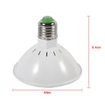 24W 200-LED växtlampa E27 Hydroponisk blomma Veg odlingslampor 85~265V