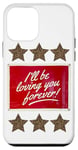 Coque pour iPhone 12 mini Loving You Forever Étoiles léopard