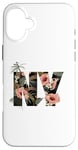 iPhone 16 Plus Cool Floral New York City Graphic Design, New York City Case