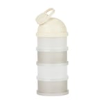 Babymoov Boîtes Doseuses de Lait en Poudre Babydose - Bec verseur ergonomique - Made in France, Beige