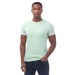 Superdry Mens Vintage Logo Embroidered T-Shirt in Mint material_cotton - Size X-Small