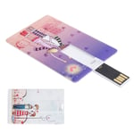 Card U Disk Portable Cartoon Usb2.0 Flash Drive Computer Data Storage Memo For