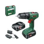 Bosch Borr-/Skruvmejseldragare Easyimpact 18V-40 med 2x1,5Ah och laddare