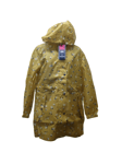 Joules Coat 8 GoLightly Gold Ditsy Yellow Packaway Jacket Waterproof Mac 208712