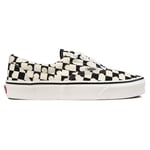 Vans Womens Era Uv Activated Trainers - Black/White Canvas - Size UK 4