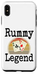 iPhone XS Max Funny Rummy Legend Card Game Winner Winning Game Night Dad Case