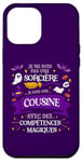 Coque pour iPhone 12 Pro Max Pas Une Sorcière Je Suis Une Cousine Cadeau Originale