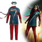 Ms. Marvel Cosplay TV Superhjälte Ms. Marvel Captain Marvel 160 V 180