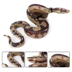 HUHU833(TM) Rubber Fake Snake Realistic Toy Snake Lifelike Plastic Snakes Incredible Creatures Chain Prank Snake For Kids Scary Gag Gift Garden Props And Practical Joke (A)