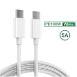 Cable Cordon 5A USB-C Charge Rapide 100W Pour Chargeur Ultra Fast Samsung Huawei