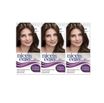 Nice N Easy Semi Permanent Hair Dye No Ammonia 78 Medium Golden Brown X 3