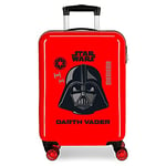 Star Wars Darth Vader Valise de Cabine Rouge 38 x 55 x 20 cm Rigide ABS Fermeture à Combinaison latérale 34 L 2 kg 4 Roues Doubles Bagage à Main