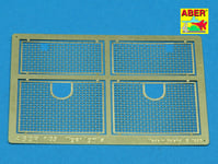 PHOTO-TECTHED MESH/GRILLES FOR PZ.KPFW VI AUSF E/H TIGER I #35G03 1/35 ABER