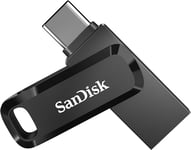 SanDisk 64GB Ultra Dual Drive Go USB C Flash Drive, USB C memory stick for USB