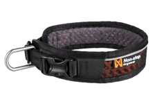 Rock justerbar krage svart/oransje XL - Hund - Tur med Hunden - Hundehalsbånd - Non-Stop Dogwear