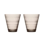 Iittala Kastehelmi Juomalasi 30 cl pellava 2kpl