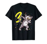 3 Year Old Dabbing Lemur Birthday T-Shirt