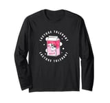 Lactose Tolerance Dairy Cow Milk Lover Lactose Tolerant Long Sleeve T-Shirt