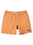 Quiksilver Garçon Everyday Solid Volley YTH 14 Maillot De Bain, Tangerine, 8 Ans EU