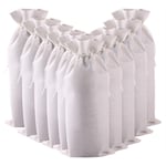 Luccase 10pcs Sac à vin en Lin, 36cm x 16cm Sac-Cadeau pour Bouteilles avec Cordon de Serrage, Sac de vin en Jute Naturel, Sacs-Cadeaux pour Bouteilles de vin, pour Mariage Faveur Cadeau Pochette