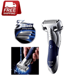 Panasonic ESSL41S Men’s 3 Blade Wet & Dry Electric Cordless Foil Shaver - SILVER