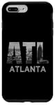 Coque pour iPhone 7 Plus/8 Plus City of Atlanta Georgia Skyline City of Atlanta Paysage urbain ATL Home