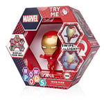 WOW! PODS Avengers Collection - Iron Man | Superhero Light-Up Bobble-Head Figure | Official Marvel Toys, Collectables & Gifts