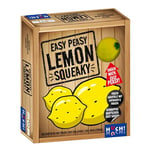 HUCH! Easy Peasy Lemon Squeaky - Jeu de fête et Quiz - Action Garantie - Jeu de Cartes et Jeux de société - Jeu de réflexion IQ - pour 4 Joueurs à partir de 12 Ans