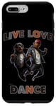 Coque pour iPhone 7 Plus/8 Plus Live Love Dance Rottweiler Style Hip Hop