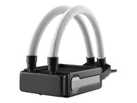 CableMod AIO Sleeving Kit - Kit de gainage de tube de système de refroidissement liquide - blanc - pour CORSAIR Hydro Series H100i, H100i v2, H110i, H80i v2