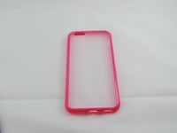 COQUE RIGIDE CONTOUR SILICONE TPU CRISTAL POUR APPLE IPHONE 6 6S FUSCHIA ROSE